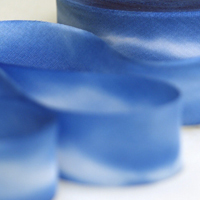 Earth Silk Dyed Ribbon 042 blue
