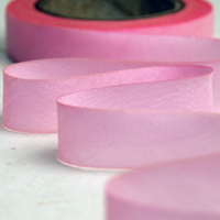 Earth Silk Dyed Ribbon pink 053