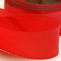 Earth Silk Dyed Ribbon -071 Red (salmon)