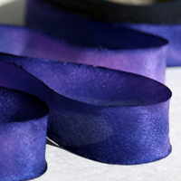 Earth Silk Dyed Ribbon - 083 Purple