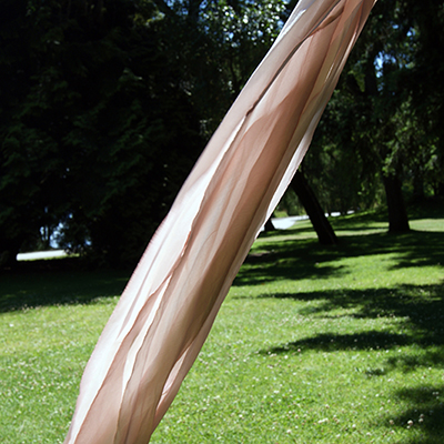 earth silk ribbon cascade