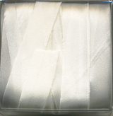 bias cut silk ribbon
