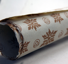 hemlock handmade lotka wrapping paper