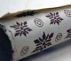 Sequoia handmade lotka wrapping paper