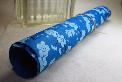 20x30 Lotka Blue Cherry Blossom Light Weight Sheet