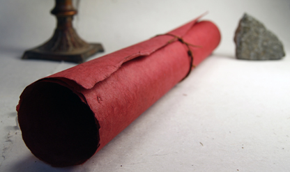 cranberry paper roll