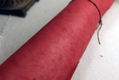 cranberry paper roll