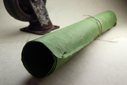 grass green paper roll