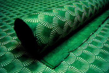 Green Wrapping Paper 