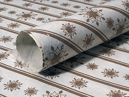 hemlock handmade lotka wrapping paper