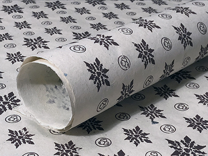 Sequoia handmade lotka wrapping paper