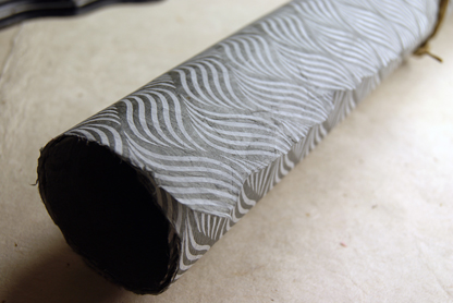 slate wave lotka handmade paper