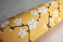 20x30 Lotka Yellow Cherry Blossom Light Weight Sheet