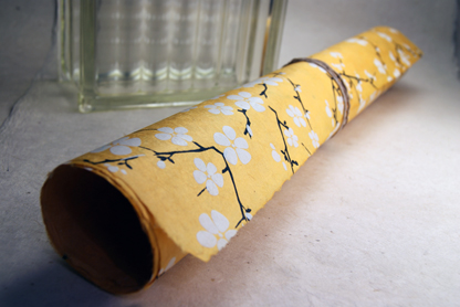 20x30 Lotka Yellow Cherry Blossom Light Weight Sheet